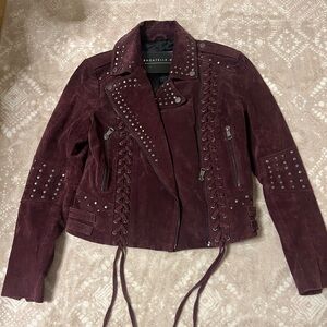 Bagatelle NYC Studded Moto Jacket Size S